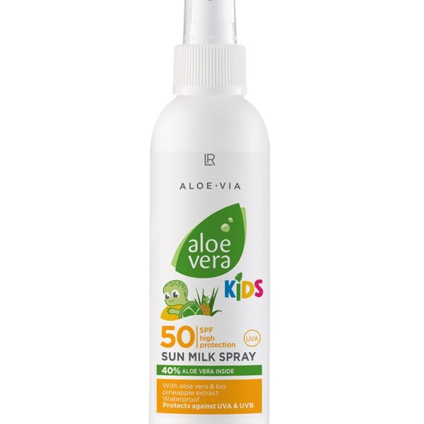 Aloe Vera Kinder Sonnenmilchspray LSF 50
