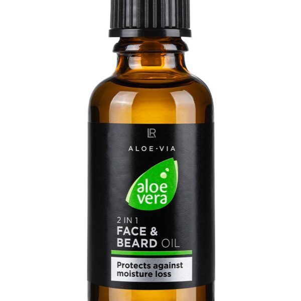 Aloe Vera Mens Essentials 2in1 Gesichts- & Bart-Öl